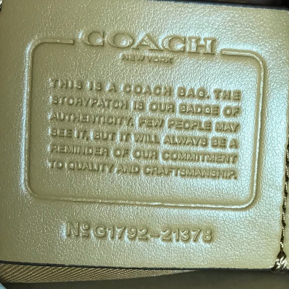 👜 Coach Leather Dufflette Bag👜 **NWT** - Picture 5 of 8